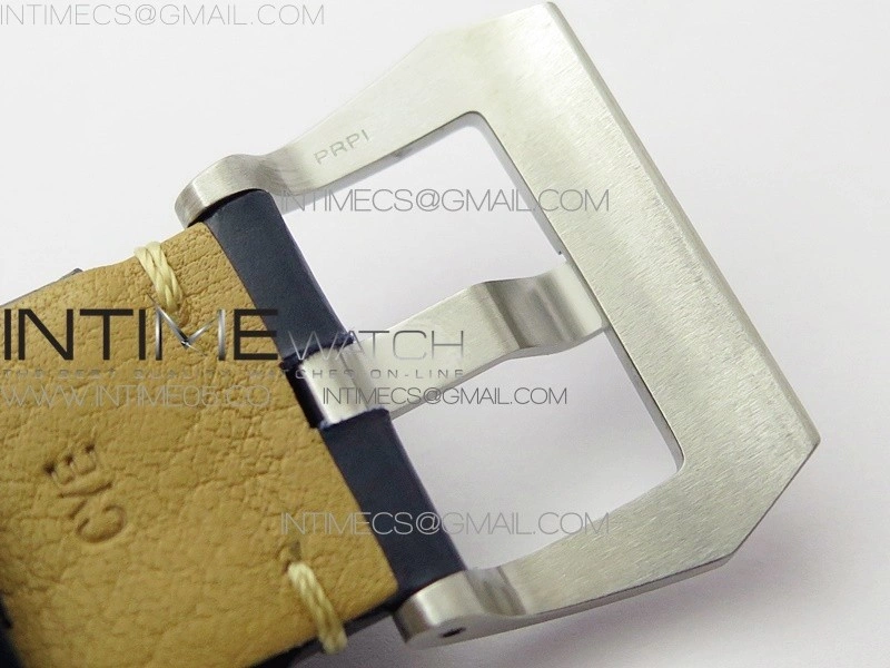 PAM1313 VSF 1:1 Best Edition Blue Dial on Blue Leather Strap P.9010 Clone